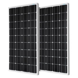 Renogy 2 Piece 100W Monocrystalline Photovoltaic PV Solar Panel Module